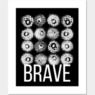 Brave woman Posters and Art
